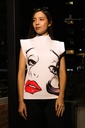 BLUSA POLERA ROSTRO MACA