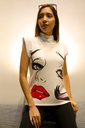 BLUSA POLERA ROSTRO MACA