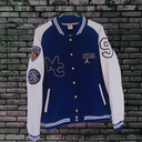 AZUL CON BEIGE