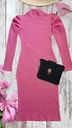 VESTIDO RIB FUCSIA