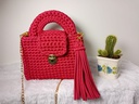 BOLSOS EN TRAPILLO PLUMA MACA