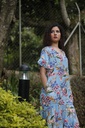 VESTIDO TALEGO AZUL