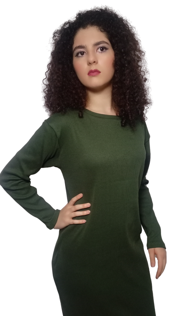 VESTIDO RIB TALEGO