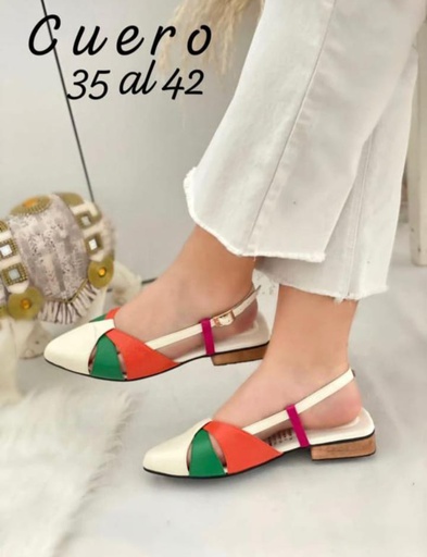 ZAPATO BEIGE TRICOLOR
